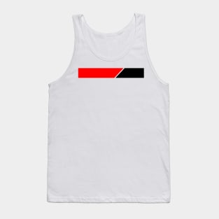 Watford Retro 1984 White Red Black Bar Design Tank Top